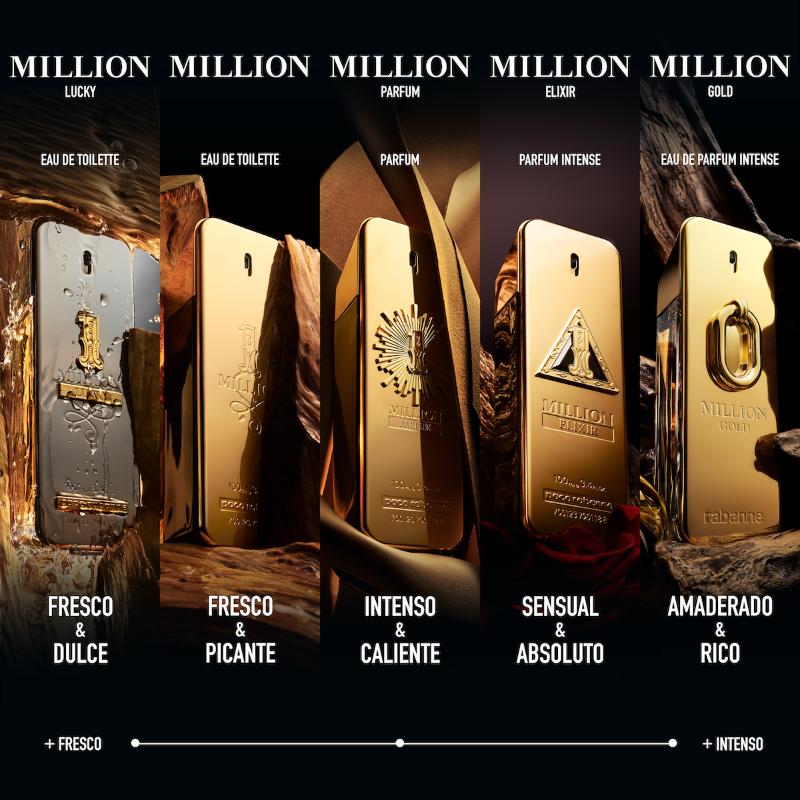 Rabanne Million Gold For Him Edp Intense 100Ml - Farmacias Arrocha