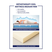 OTHOTHERAPY COOL MATTRESS MEDIUM FIRM - Farmacias Arrocha
