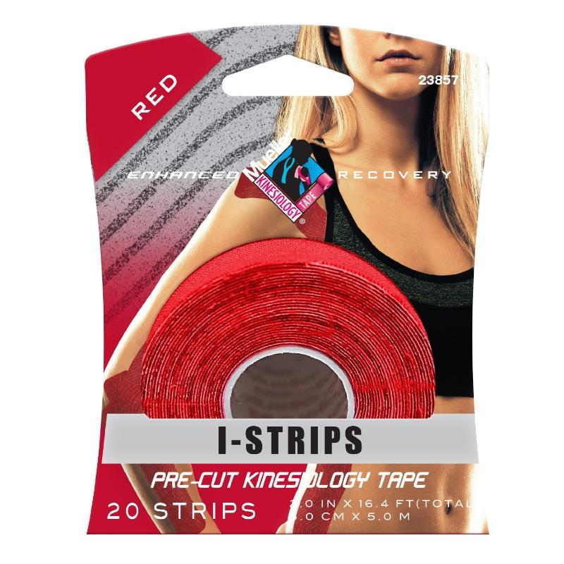 Mueller Sports Kinesiology Tape I Strip Roll Red - Farmacias Arrocha