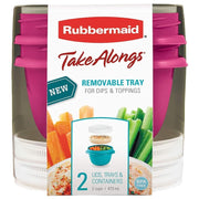 Rubbermaid Set De 2 Contenedores Para Alimentos 6Pzas - Farmacias Arrocha