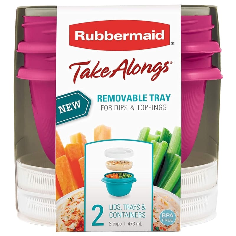 Rubbermaid Set De 2 Contenedores Para Alimentos 6Pzas - Farmacias Arrocha