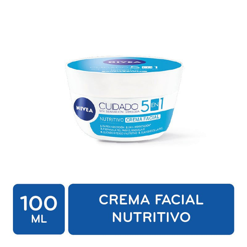 Nivea Cuidado Nutritivas 100Ml - Farmacias Arrocha