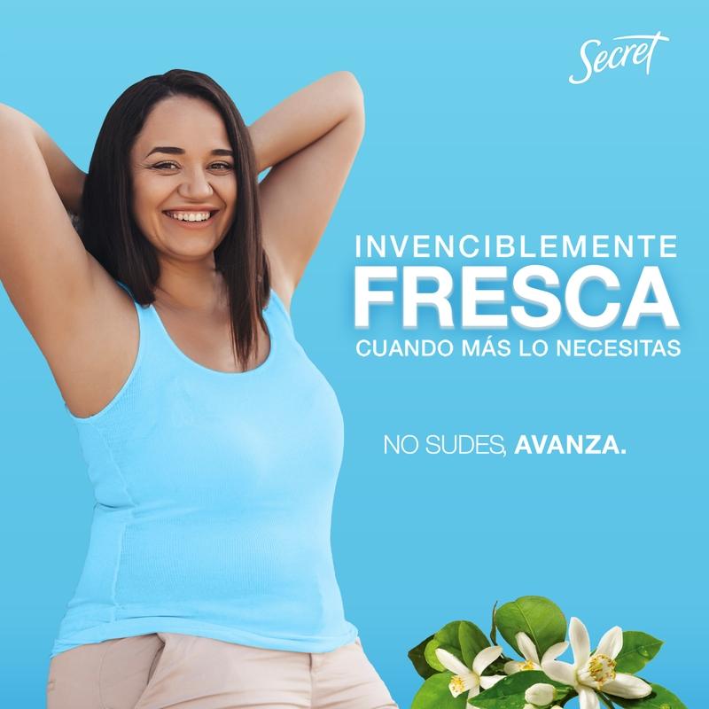 Barra Invisible Antitranspirante Secret Jasmine 45 g - Farmacias Arrocha