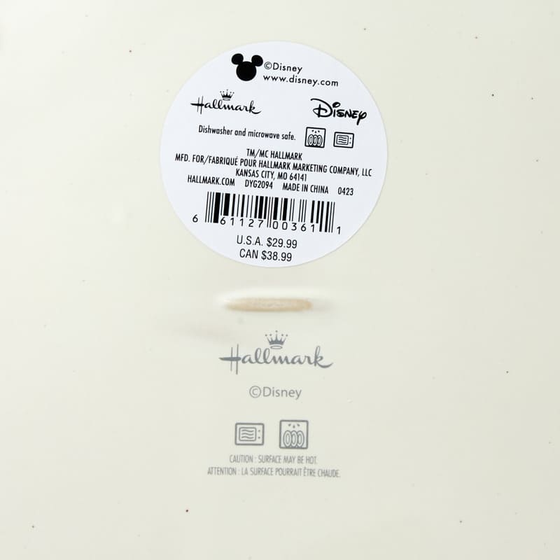 Hallmark Plato de cerámica con orejas de Mickey Mouse de Disney - Farmacias Arrocha