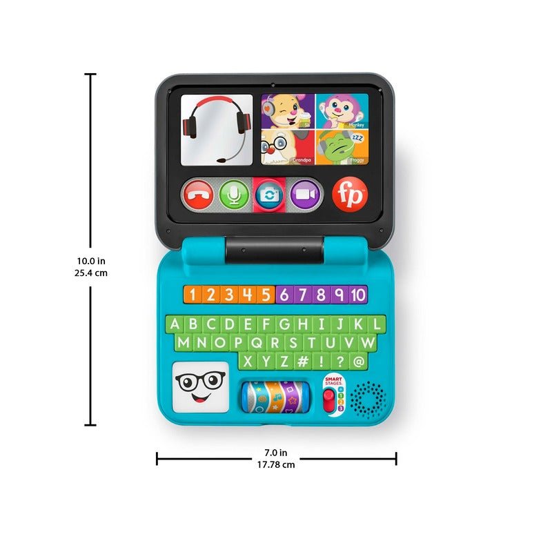 Fisher - Price Juguete Para Bebés Primer Laptop De Aprendizaje - Farmacias Arrocha