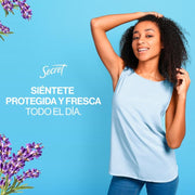 Gel Invisible Antitranspirante Secret Lavender 45 g - Farmacias Arrocha