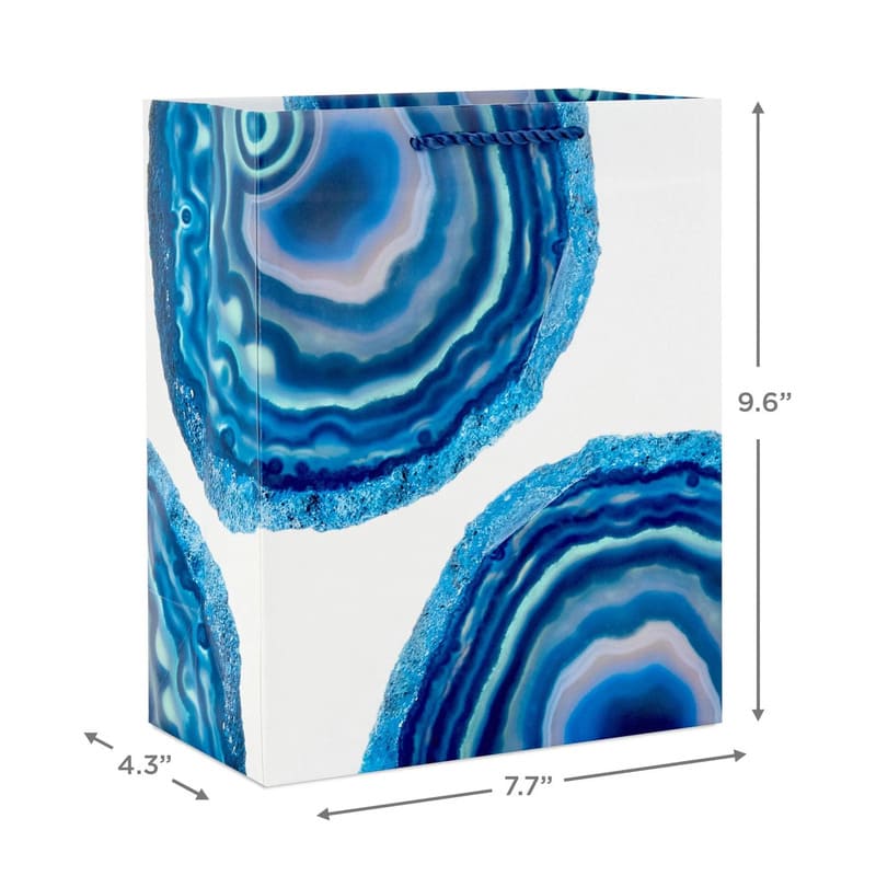 Hallmark Bolsa De Regalo Geodas Azules 9,6" - Farmacias Arrocha