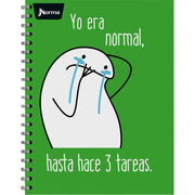 Norma Libreta Doble Espiral Grande Flork 3 Materials - Farmacias Arrocha