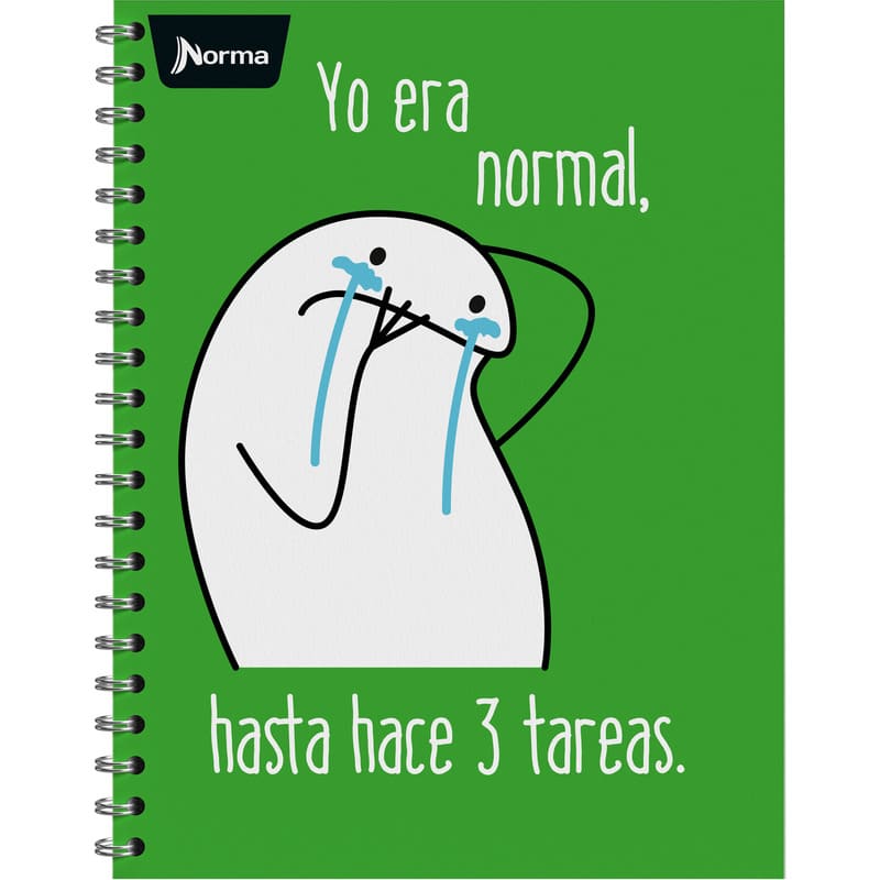 Norma Libreta Doble Espiral Grande Flork 3 Materials - Farmacias Arrocha
