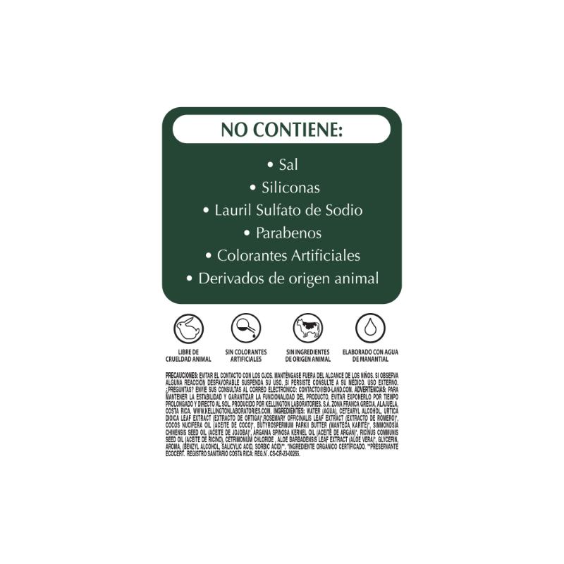 Bioland Acondicionador Fortificador Ortiga 400Ml - Farmacias Arrocha