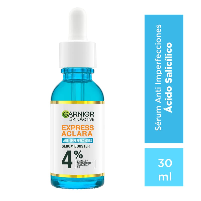 Serum Anti Imperfecciones Express Aclara Acido Salicílico Garnier 30 ml - Farmacias Arrocha