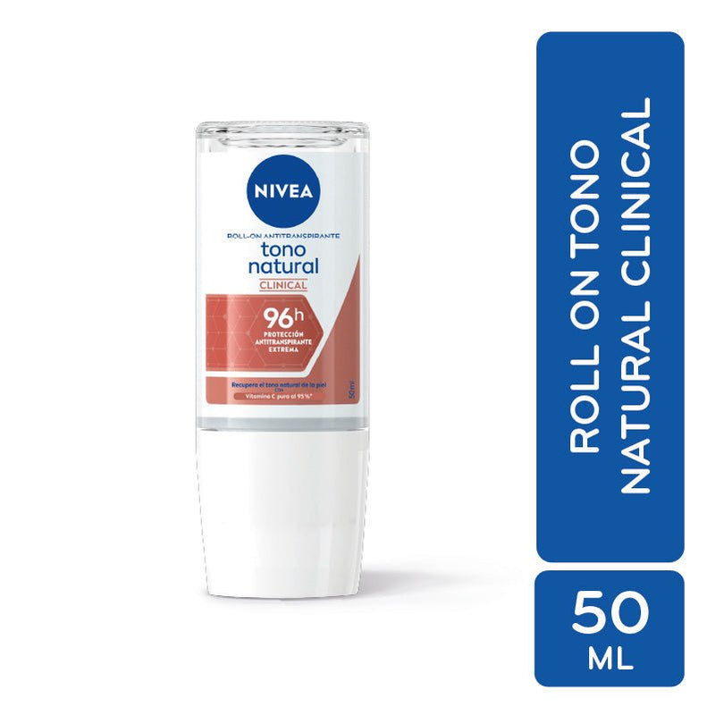 Nivea Deo Roll On Tnat Clini 12/50Ml - Farmacias Arrocha