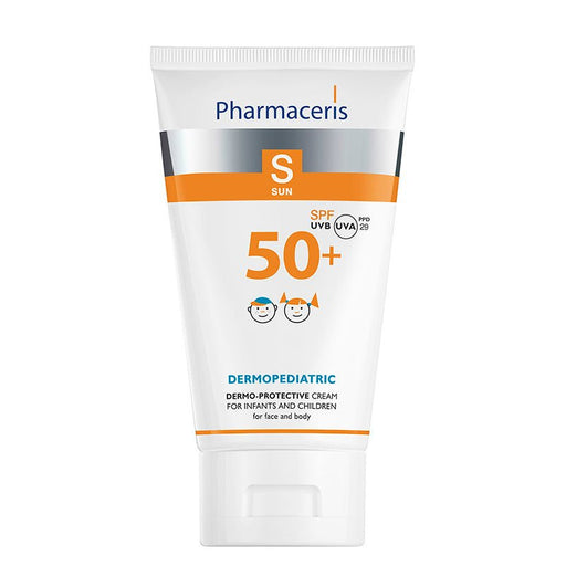 Pharmaceris S Dermopediatric Crema dermo - protectora SPF 50 + cara y cuerpo para bebés y niños 125 ml - Farmacias Arrocha