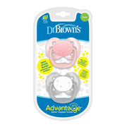 Dr Brown'S Chupetes Advantage 2UN rosado - gris - Farmacias Arrocha