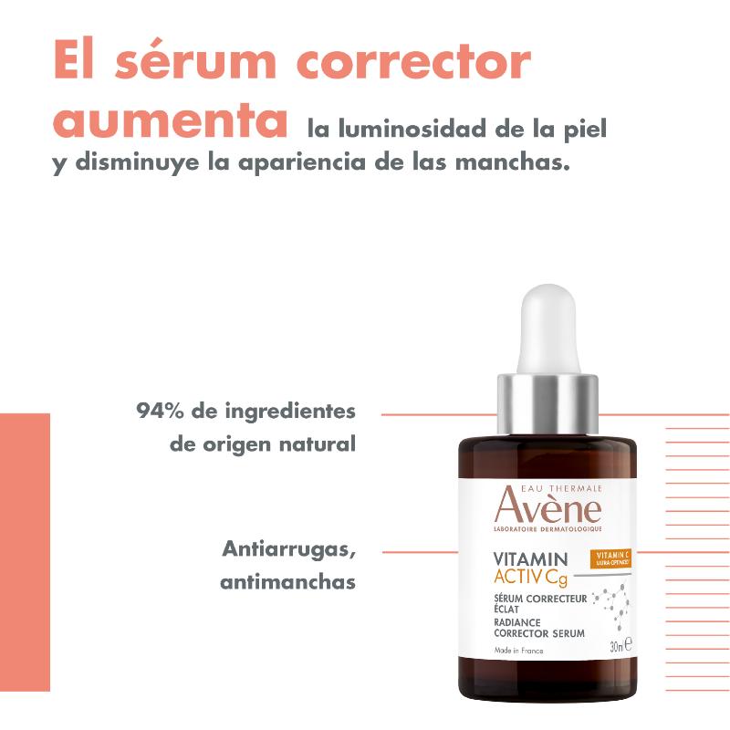 Avene Vitamin Cg Serum 30Ml - Farmacias Arrocha