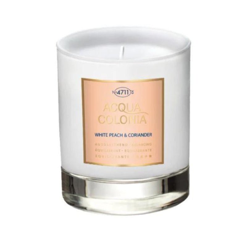 4711 White Peach & Coriander Candle 180G - Farmacias Arrocha