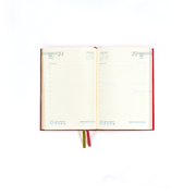 Agenda Premium Gerencial Sunzal Burgundy 2026 - Farmacias Arrocha