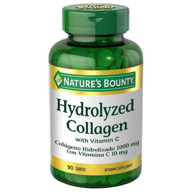 Nature's Bounty Colágeno Hidrolizado Con Vitamina C X 90 Tabs - Farmacias Arrocha
