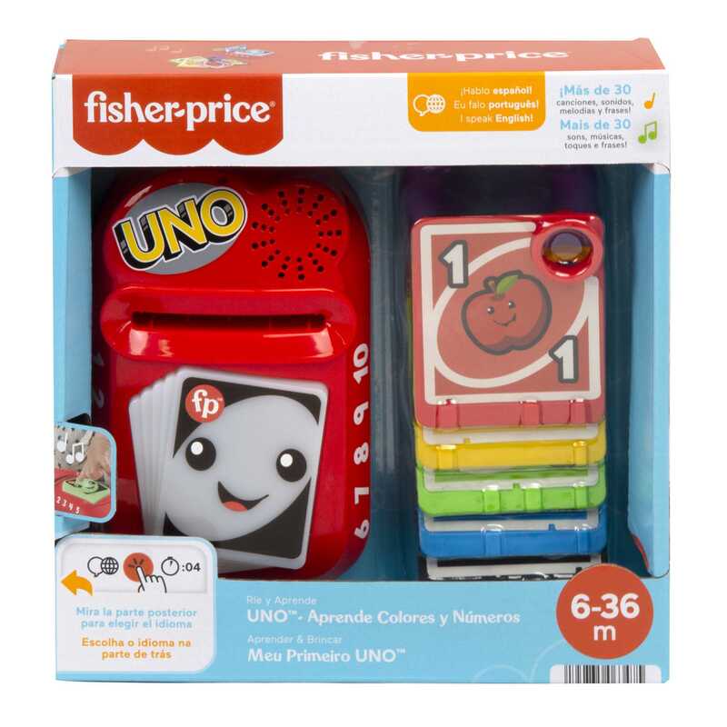 Fisher - Price Juguete Para Bebé Uno Aprende Colores Y Números - Farmacias Arrocha