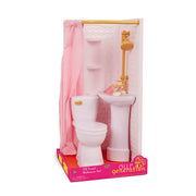 Set de Accesorios de Baño para Muñecas de 18” - Farmacias Arrocha
