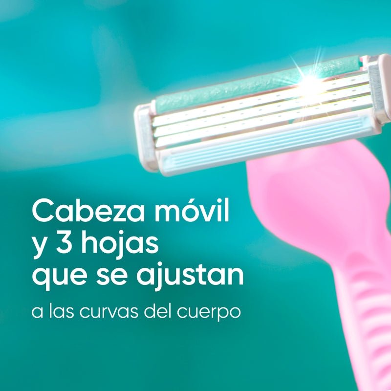 Máquina de afeitar para Mujer Gillette Venus Sensitive para Piel Sensible 2 uds - Farmacias Arrocha