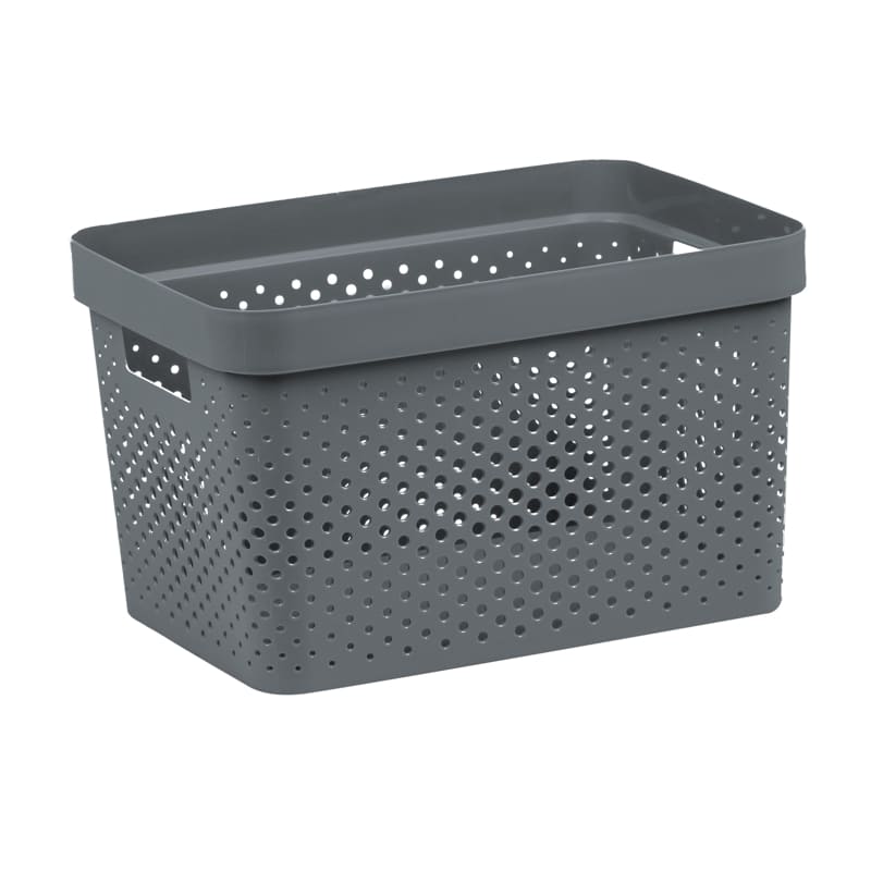 Tengone Cesta De Almacenamiento 18L Gris - Farmacias Arrocha