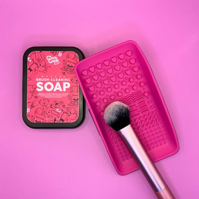 Glam Gang Silicone Scrubbing Pad & Soap - Farmacias Arrocha