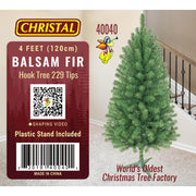 Oncor Pino de 4' Modelo Christal Balsam Fir Tree - Farmacias Arrocha