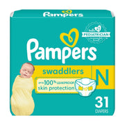Pañales Pampers Swaddlers Talla 0, 31 unidades - Farmacias Arrocha