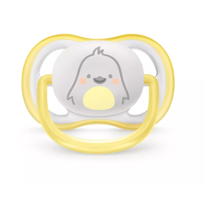 Avent 1 Chupete Ultra Air 0 - 6M / White Penguin - Farmacias Arrocha