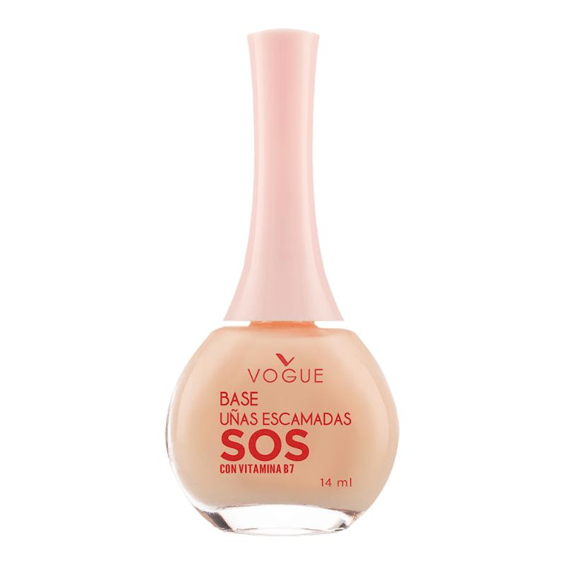 Vogue Base de uñas SOS con Pantenol y Vitamina B7 - Farmacias Arrocha