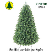 Oncor Pino de 6' Luxury Serbian Spruce Hing - Farmacias Arrocha