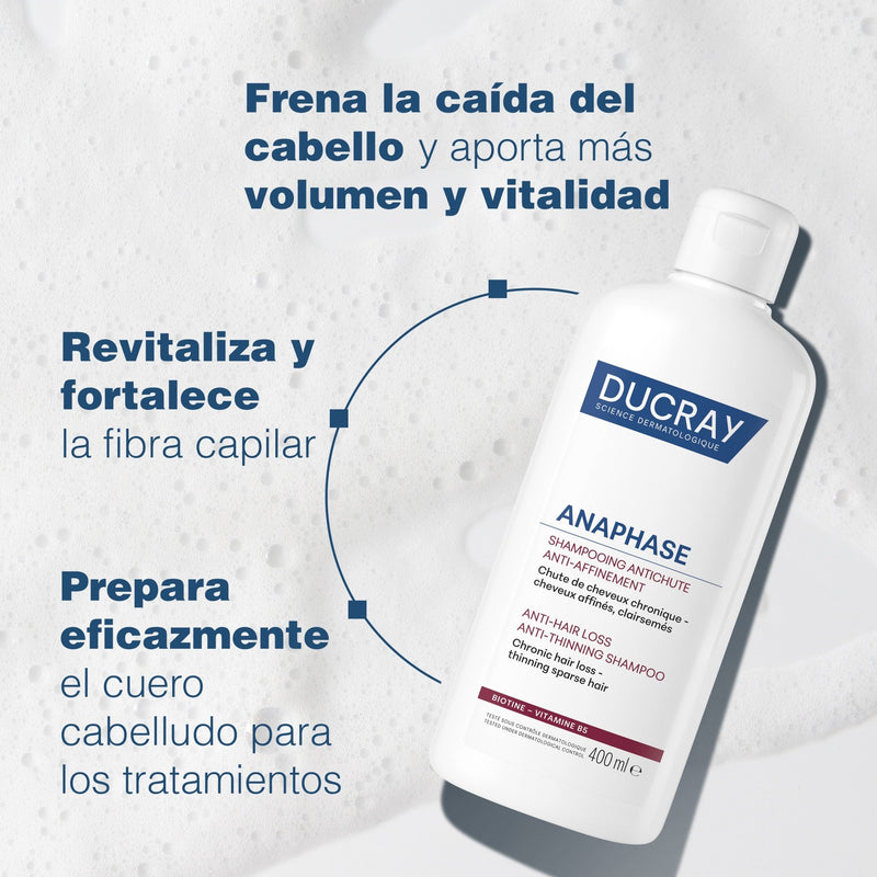 Ducray ANAPHASE Complemento Anti - Pérdida de Cabello Champú 200ml - Farmacias Arrocha