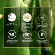 Shampoo Herbal Essences Bio:renew 6x Aloe & Sea Kelp Protección Del Color 400 ml - Farmacias Arrocha