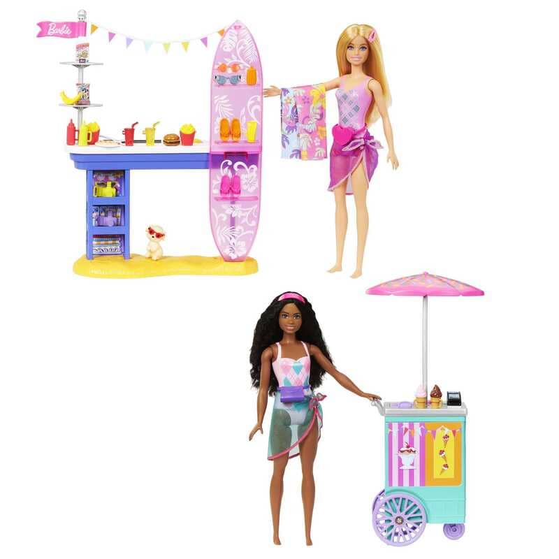 Barbie Barbie Set De Paseo En La Playa - Farmacias Arrocha