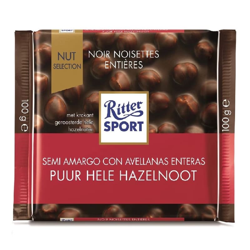 Ritter Semi Amargo Avella Ent 100Gr - Farmacias Arrocha