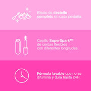 Máscara de pestañas Maybelline Lash Sensational Firework lavable - Farmacias Arrocha