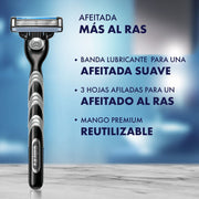 Repuesto para Máquina de afeitar Gillette Mach3 con 3 hojas, 8 uds - Farmacias Arrocha