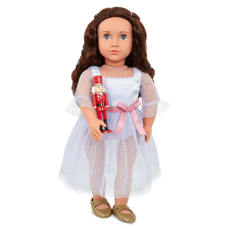 Clara – Muñeca Bailarina de 18” con Cascanueces - Farmacias Arrocha