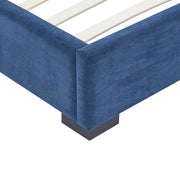 Cama con respaldar en líneas verticales Dk. Blue - Farmacias Arrocha