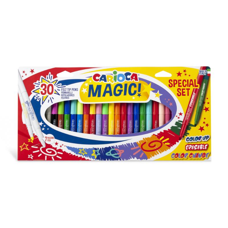 Carioca Magic Markers Box 30Pcs - Farmacias Arrocha
