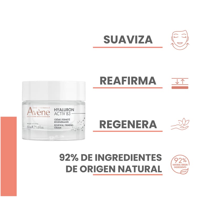 Avene Hyaluron Active B3 Crema De Dia 50Ml - Farmacias Arrocha