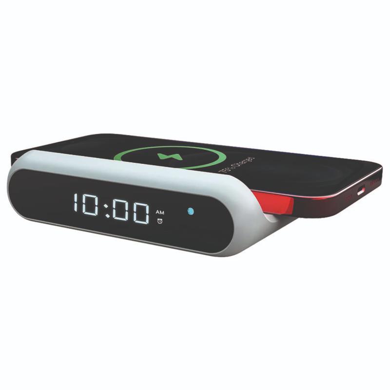 Chargeworx Reloj Despertador Con Cargador Inalámbrico - Farmacias Arrocha