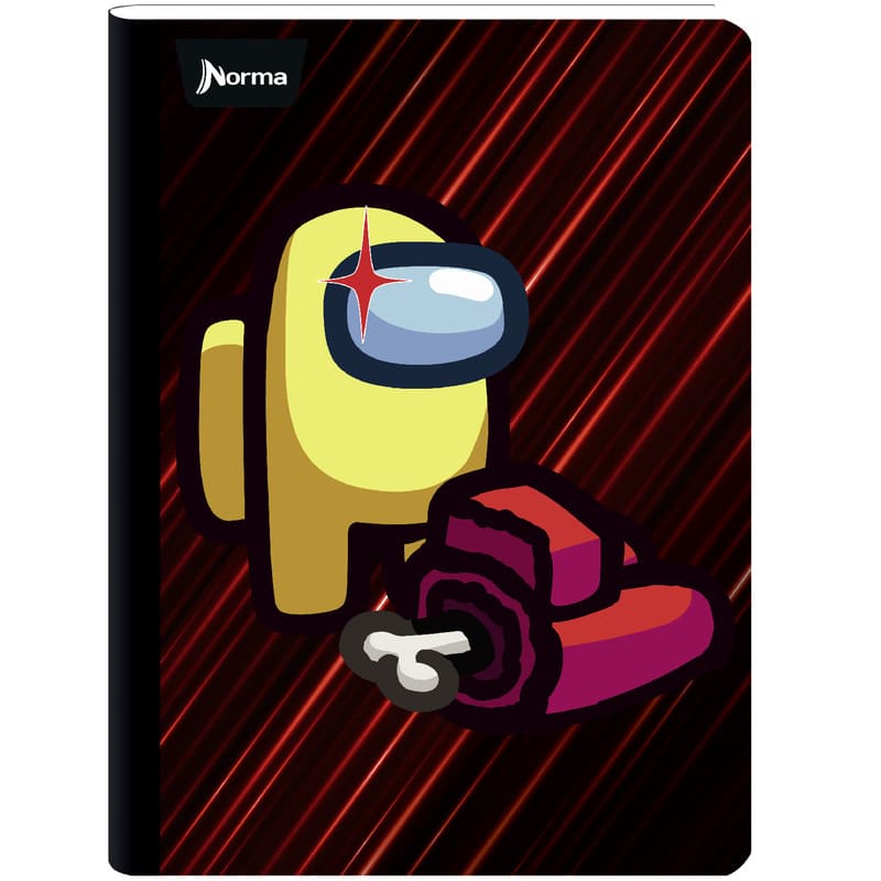 Norma Cuaderno Cosido Raya Ancha 200 Pag Among Us - Farmacias Arrocha