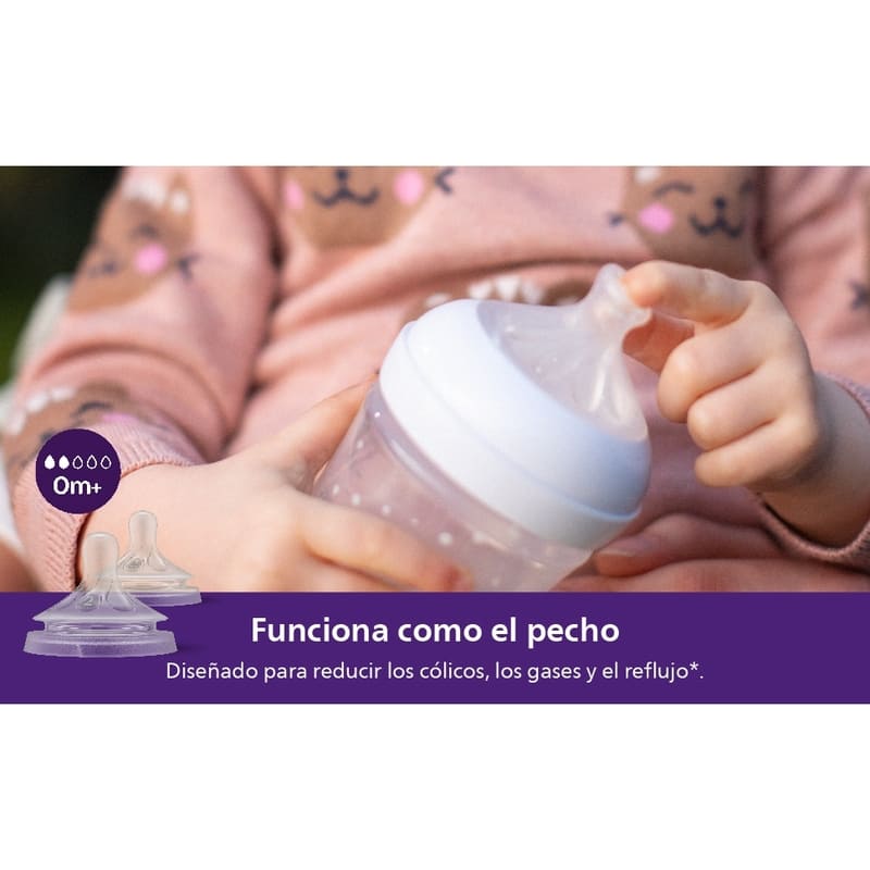 Avent Tetina Natural Response - Flujo 3 - 1M+ - Farmacias Arrocha
