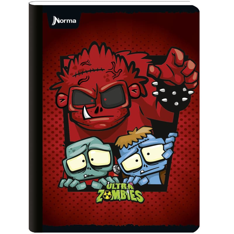 Norma Cuaderno Cosido Grande Raya Ancha 200 Pag Ultrazombies - Farmacias Arrocha