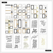 Happy Planner Bold & Free 30 Sheet Sticker Value Pack - Farmacias Arrocha