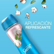 Spray Antitranspirante Secret Powder Protect Cotton Seco 93 g / 150 ml - Farmacias Arrocha