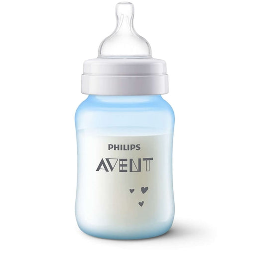 Avent Biberon Anticolico Decorado Azul 9Oz - Farmacias Arrocha