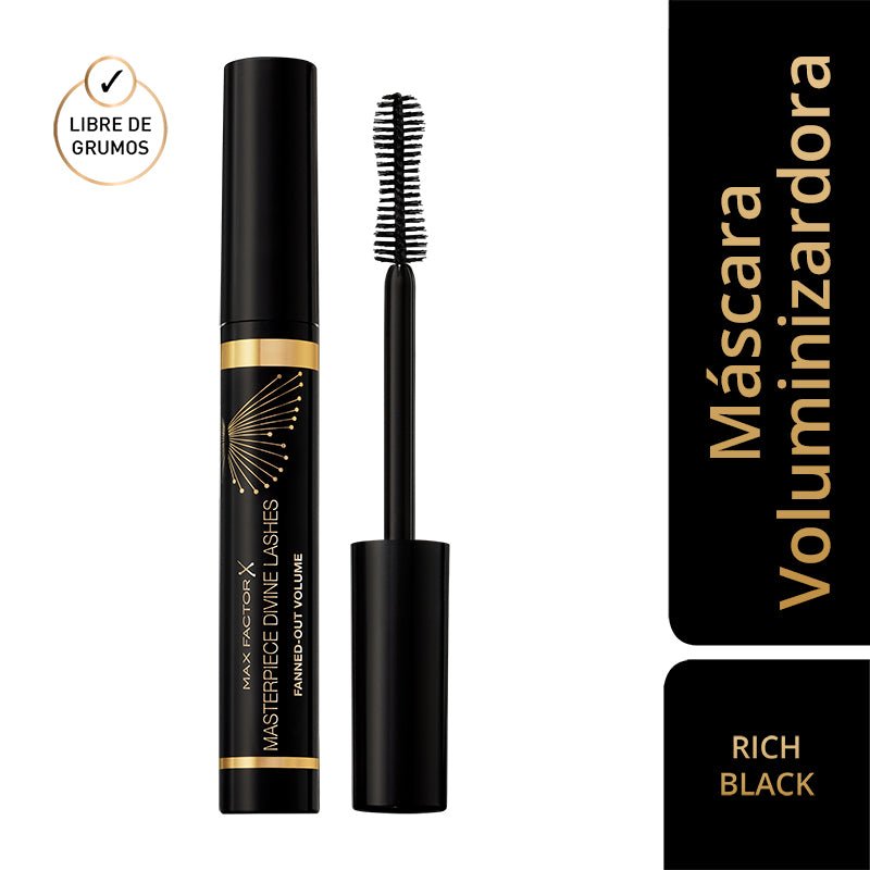 Max Factor Divine Lashes Mascara Rich Black - Farmacias Arrocha
